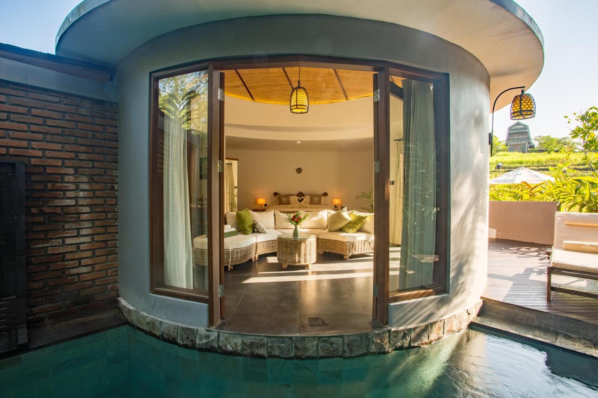 De Moksha Eco Friendly Boutique Resort Танах Лот Номер фото