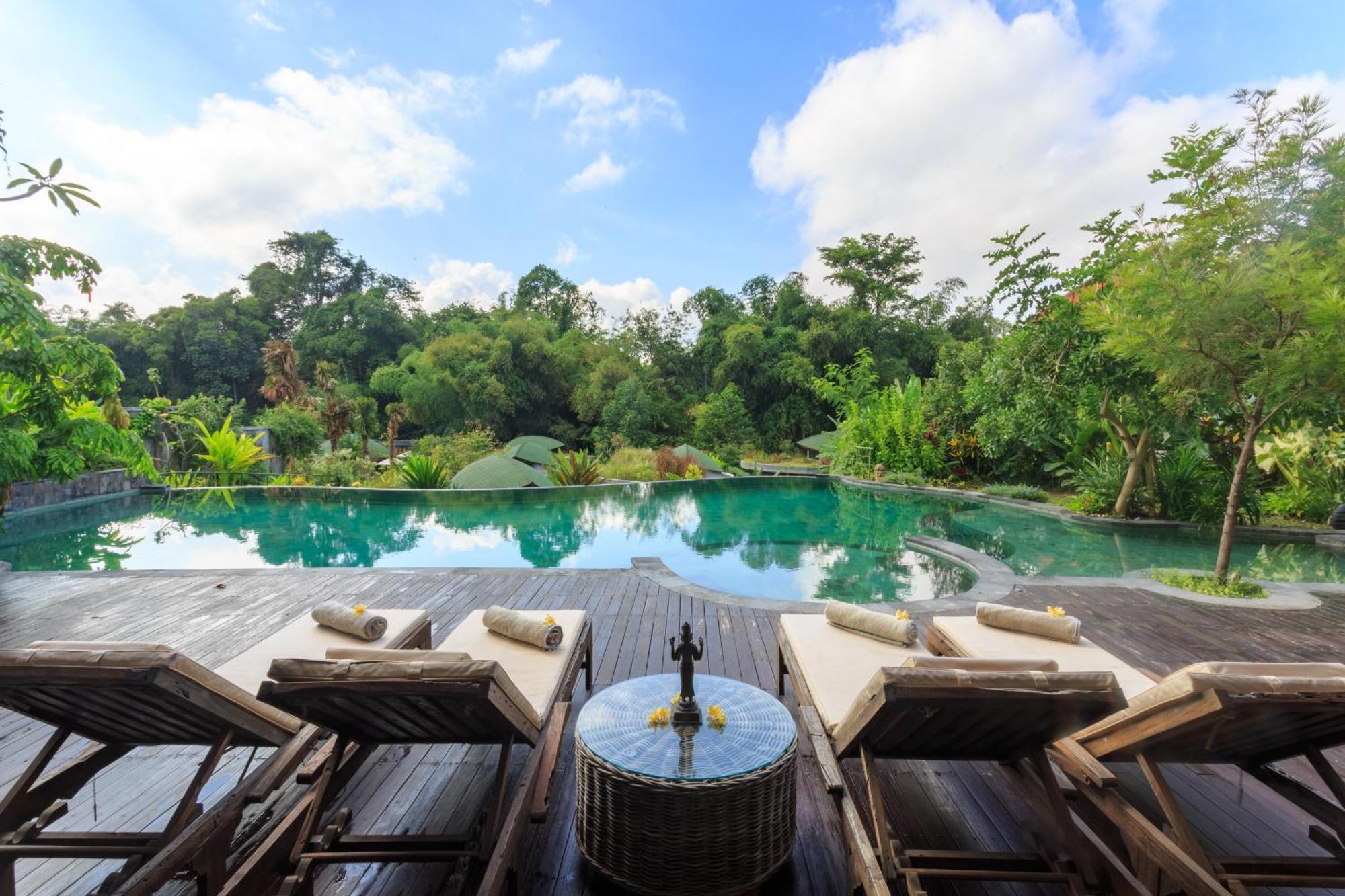 De Moksha Eco Friendly Boutique Resort Танах Лот Номер фото